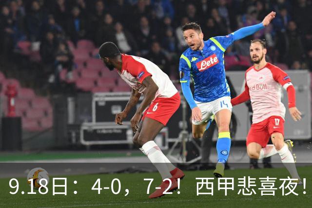 9.18日：4-0，7-2！西甲悲喜夜！马竞胜奥萨苏纳主场告捷，巴萨全胜领跑，多纪录刷新